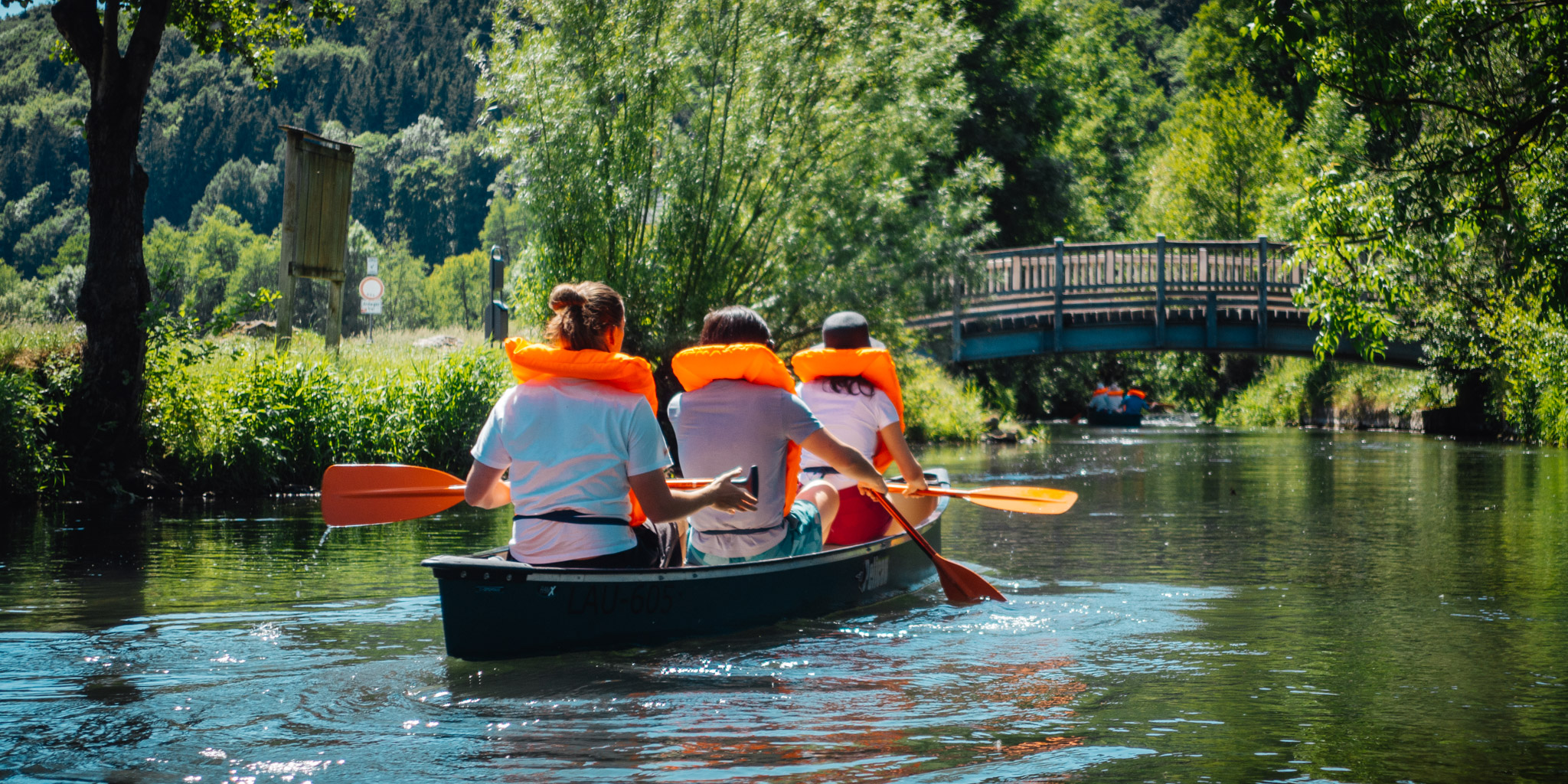 Canoeing on the Pegnitz 2