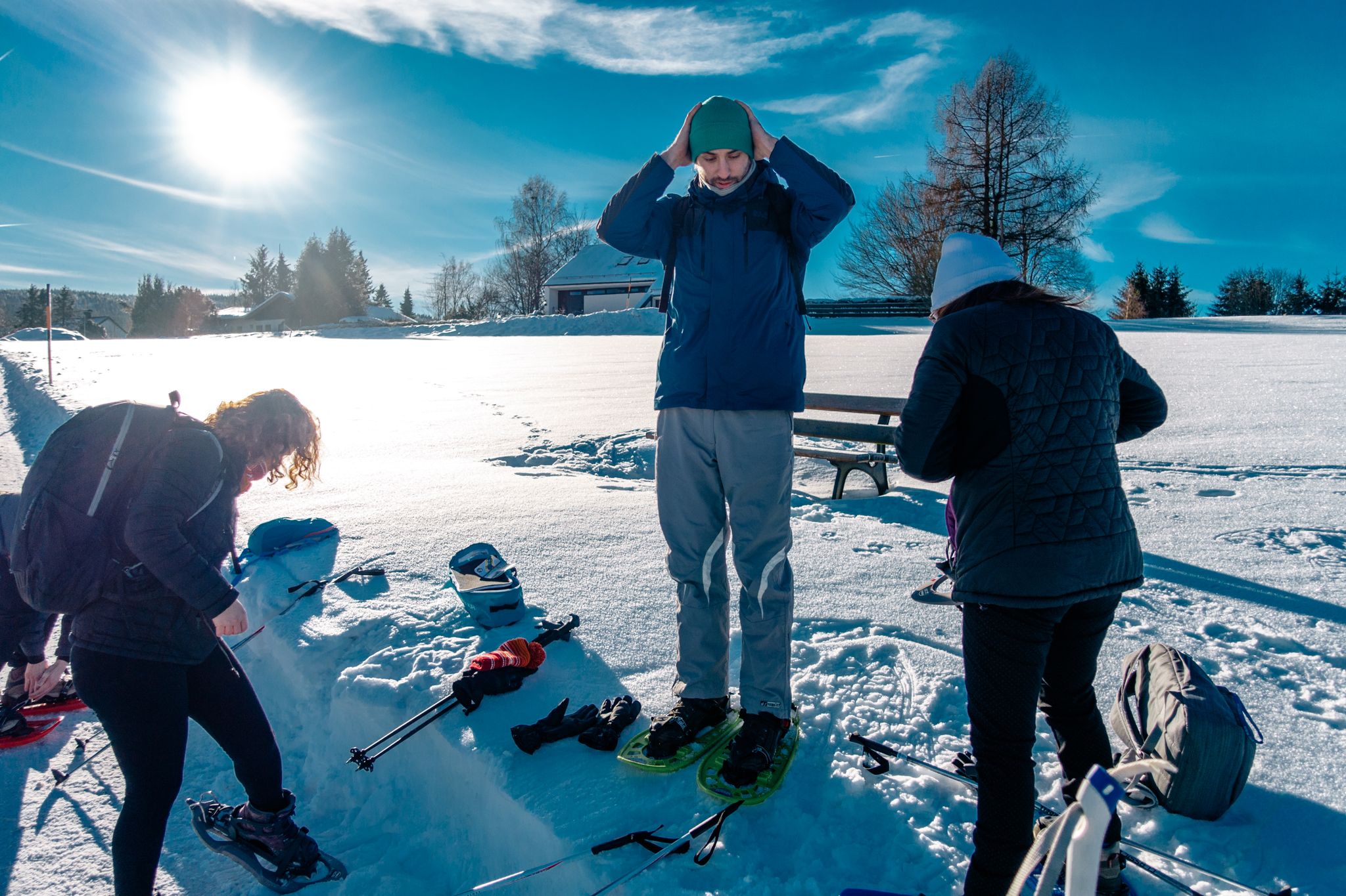 Bischofsgruen-Schneeschuhwanderung-1