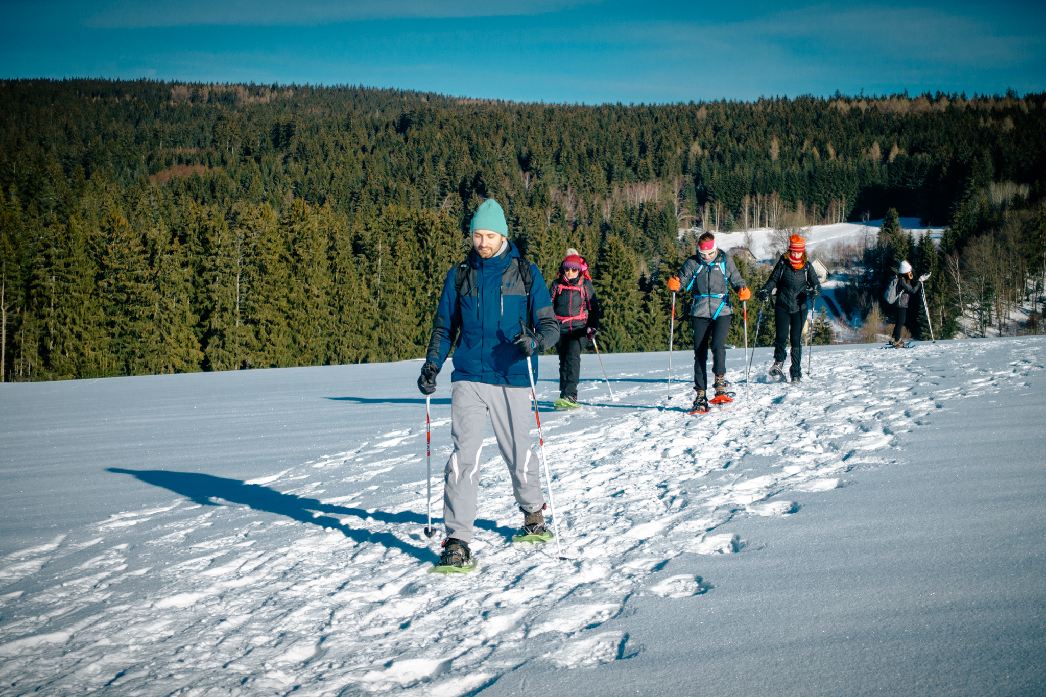 Bischofsgruen-Schneeschuhwanderung-12