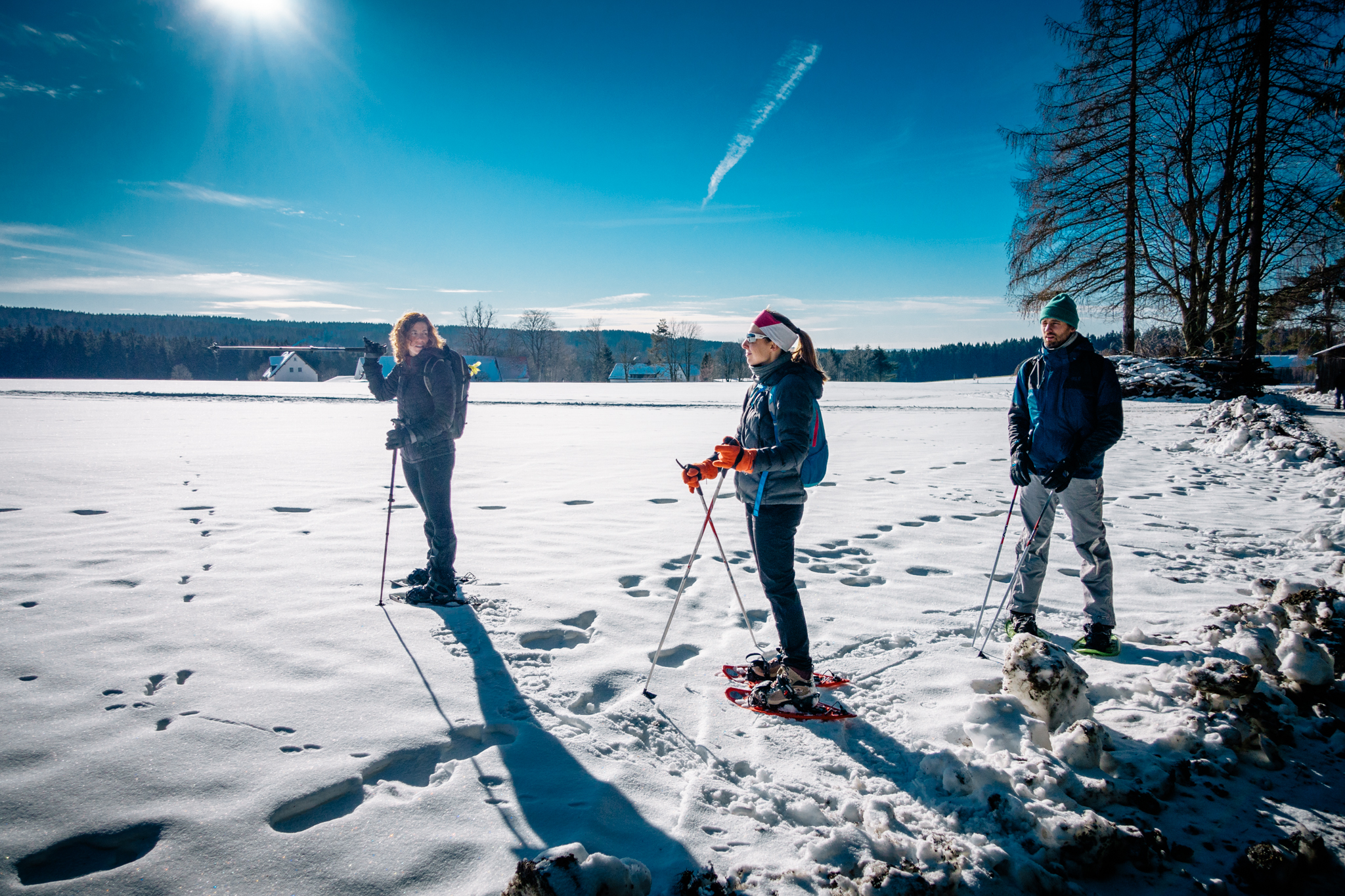 Bischofsgruen-Schneeschuhwanderung-22