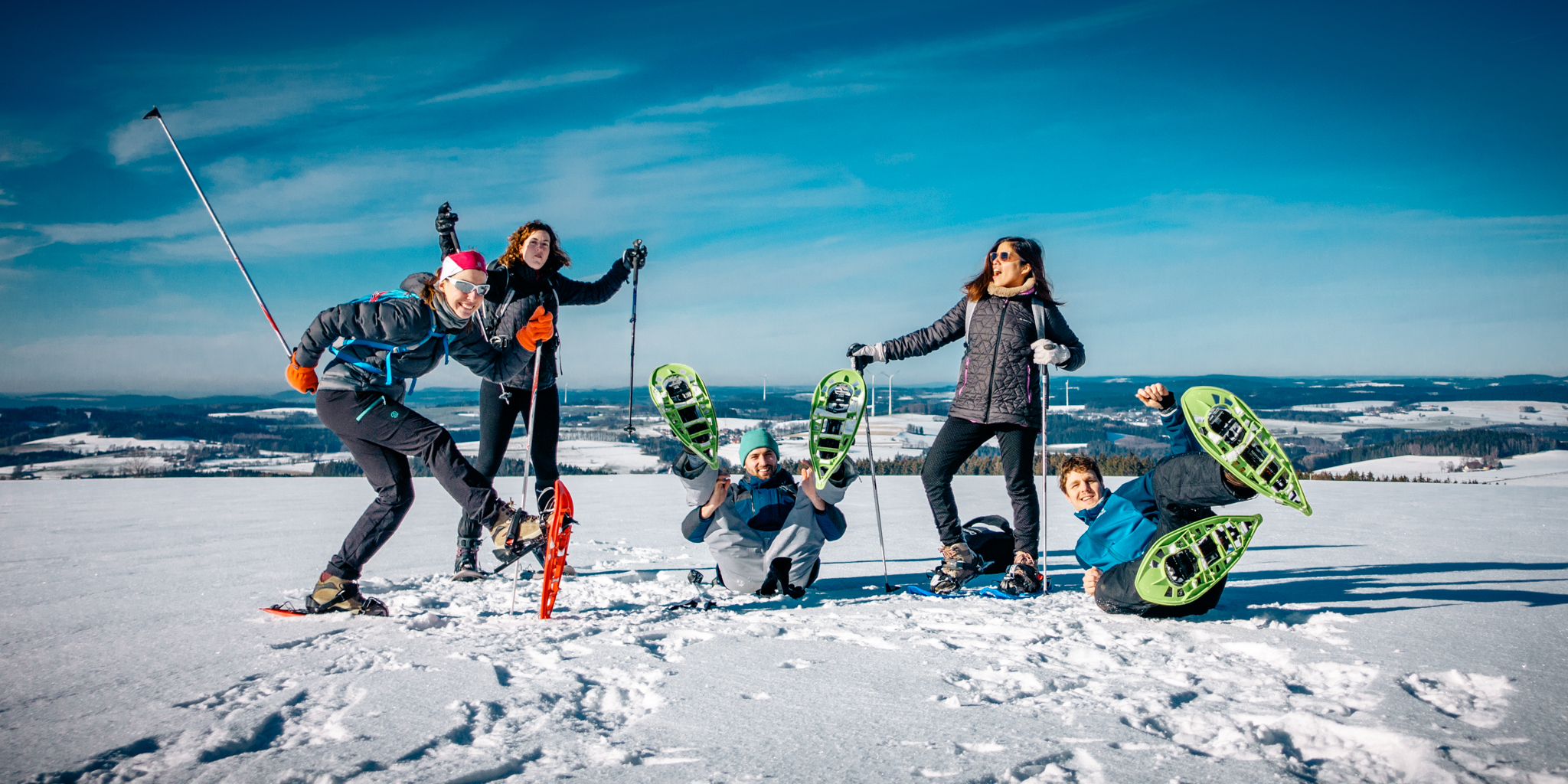 Bisschofsgrün snowshoe hike