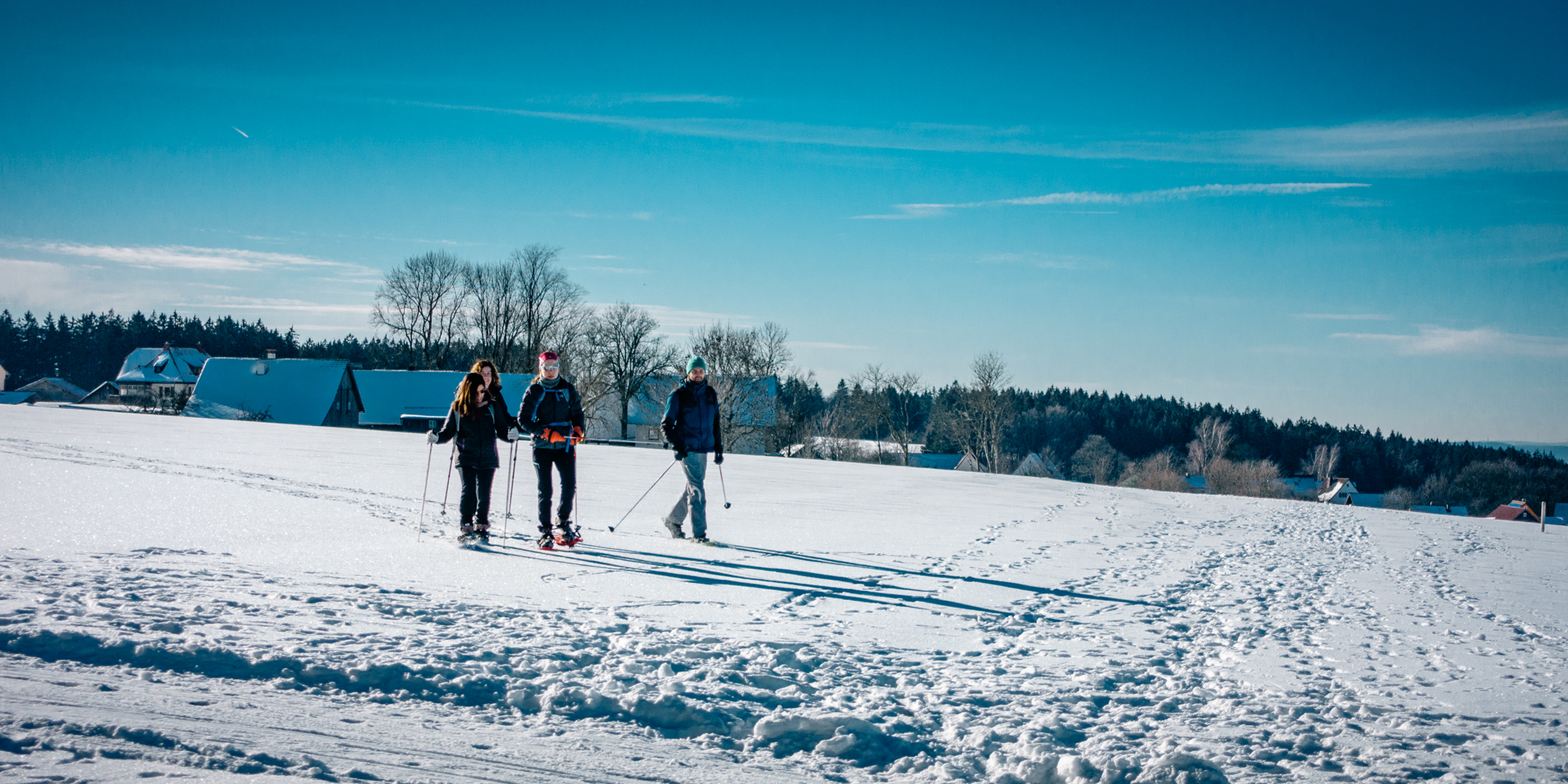 Bischofsgruen-Schneeschuhwanderung-32